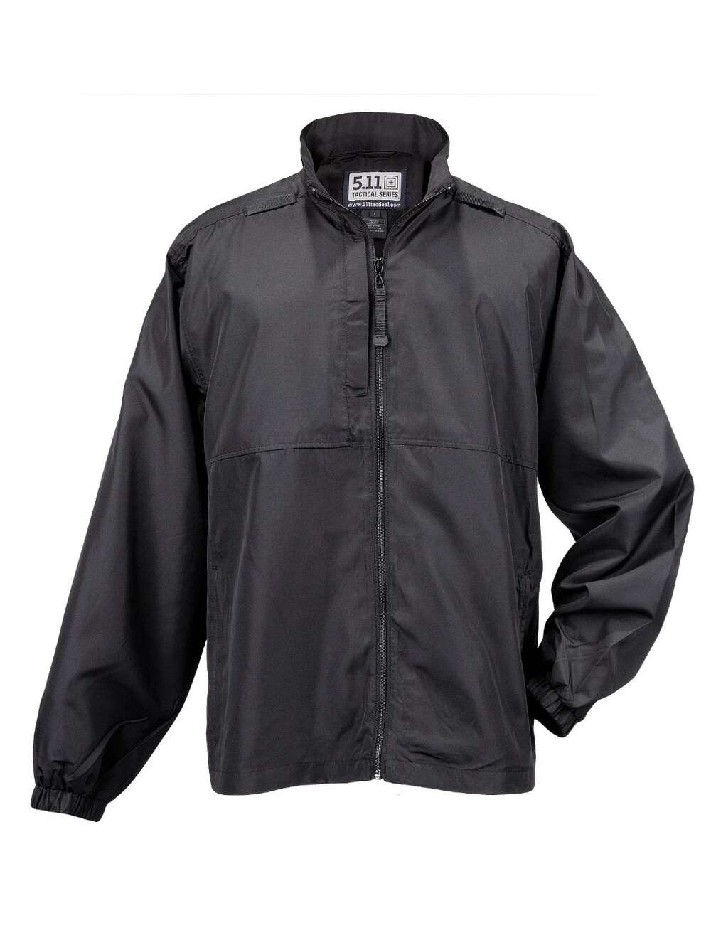 5.11 Tactical Packable Jacket M Black Lightweight Wind Resistant Outdoor